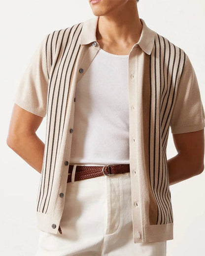 Das Monte Carlo Strick-Poloshirt