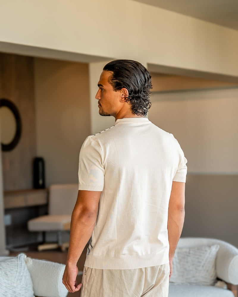 Das Monte Carlo Strick-Poloshirt